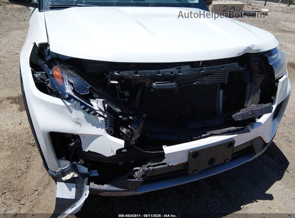 1FMUK7DH6SGA17640 2025 FORD EXPLORER Белый Вид спереди