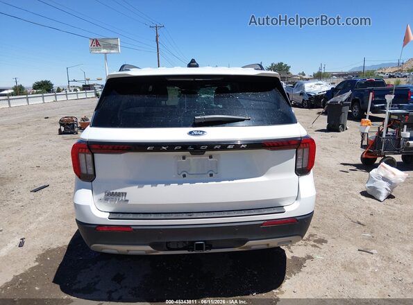 1FMUK7DH6SGA17640 2025 FORD EXPLORER Белый 