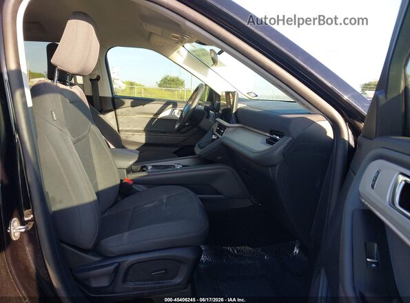 1FMUK7DH7SGA16027 2025 FORD EXPLORER Black Вид салону спереду
