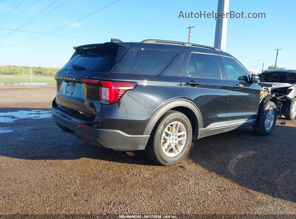 1FMUK7DH7SGA16027 2025 FORD EXPLORER Black Задня права чверть
