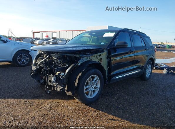 1FMUK7DH7SGA16027 2025 FORD EXPLORER Black Передня ліва чверть