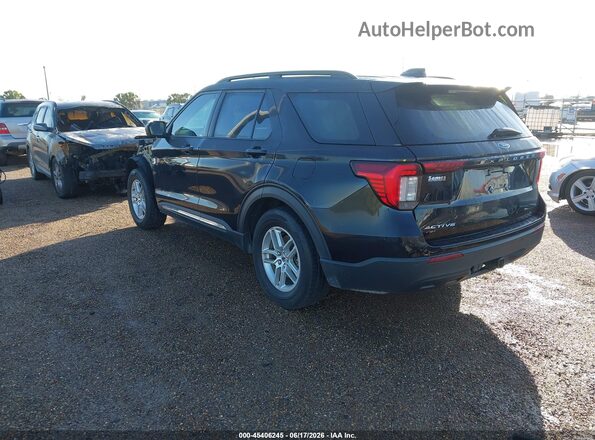 1FMUK7DH7SGA16027 2025 FORD EXPLORER Black Задня ліва чверть