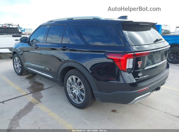 1FMUK7HH9SGC83017 2025 FORD EXPLORER Черный Задняя левая четверть