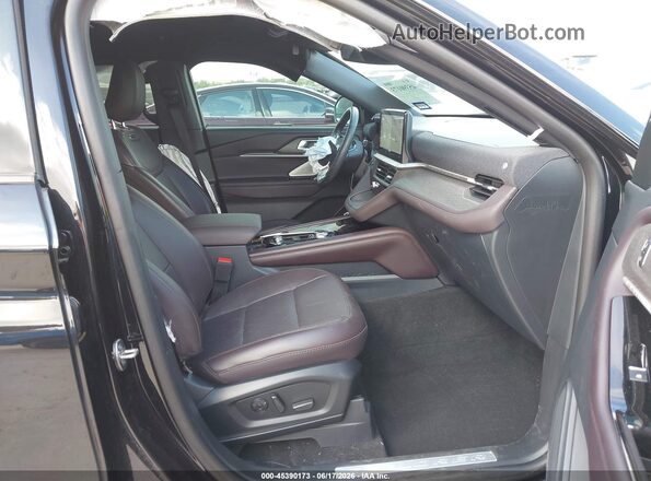 1FMUK7HH9SGC83017 2025 FORD EXPLORER Черный Вид салона спереди