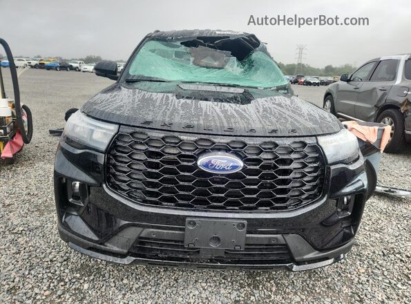 1FMUK7KH5SGC36866 2025 FORD EXPLORER Black წინა ხედი