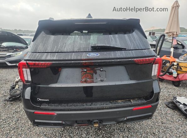 1FMUK7KH5SGC36866 2025 FORD EXPLORER Black უკანა ხედი
