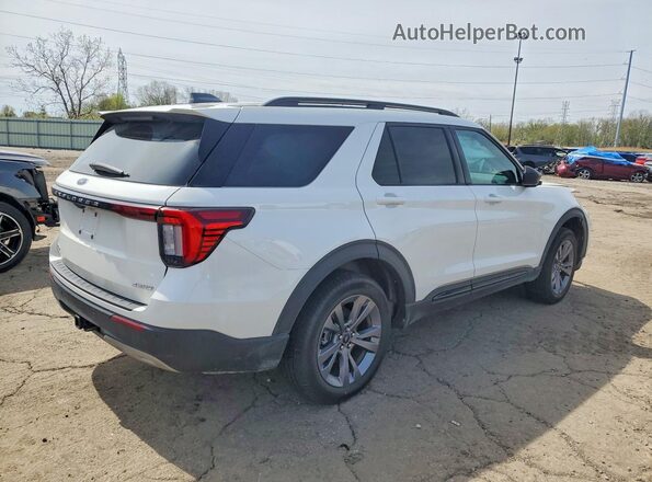 1FMUK8DH1TGA01384 2026 FORD EXPLORER White Trasero derecho