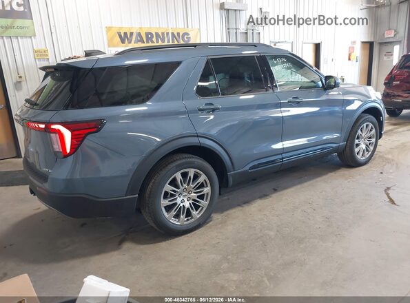 1FMUK8DH1TGA47264 2026 FORD EXPLORER Gray Задня права чверть
