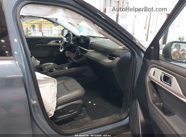 1FMUK8DH1TGA47264 2026 FORD EXPLORER Gray Вид салону спереду