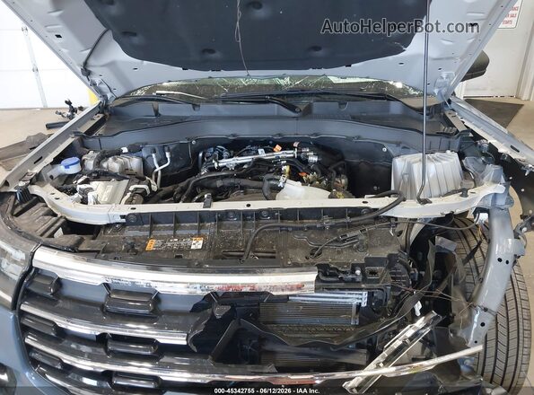 1FMUK8DH1TGA47264 2026 FORD EXPLORER Gray Вид ззаду