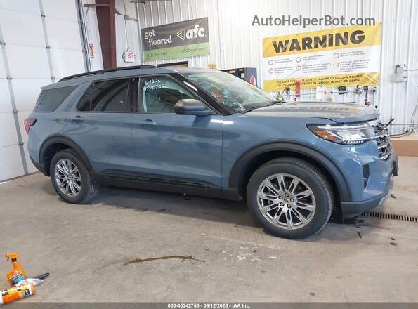1FMUK8DH1TGA47264 2026 FORD EXPLORER Gray Вид задньої частини салону