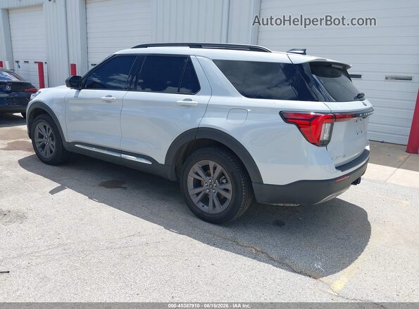 1FMUK8DH2SGC88040 2025 FORD EXPLORER White Հետևի ձախ
