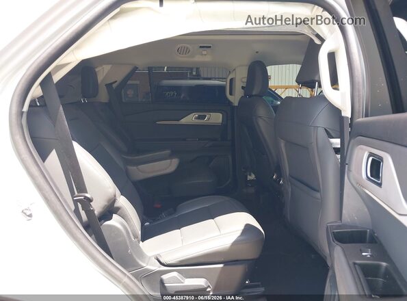 1FMUK8DH2SGC88040 2025 FORD EXPLORER White VIN կոդի պիտակի տեսք