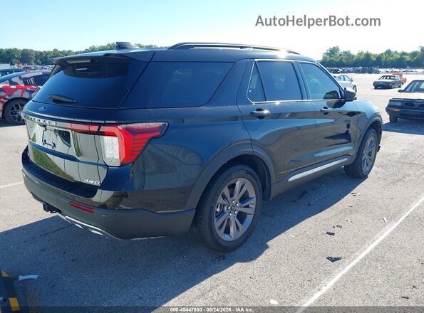 1FMUK8DH2SGC94534 2025 FORD EXPLORER Черный Задняя правая четверть
