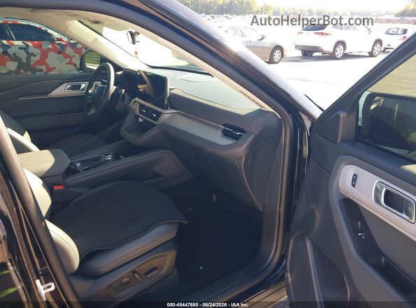 1FMUK8DH2SGC94534 2025 FORD EXPLORER Черный Вид салона спереди