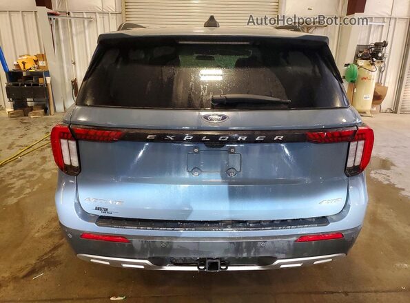 1FMUK8DH3SGA51931 2025 FORD EXPLORER Синий Вид сзади