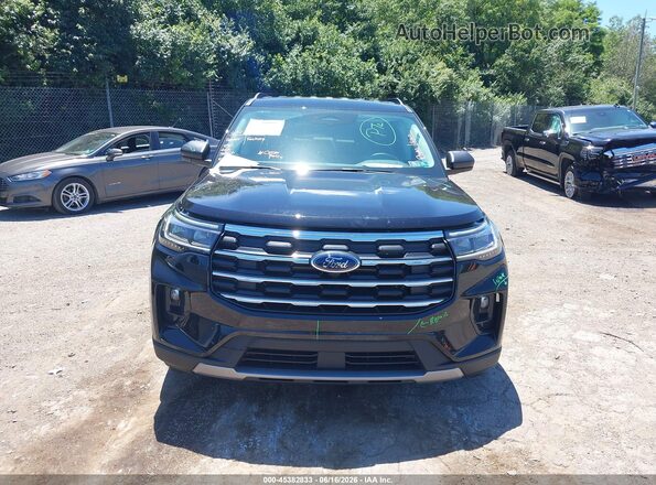 1FMUK8DH3SGA96285 2025 FORD EXPLORER Black ხელსაწყოთა პანელის ხედი