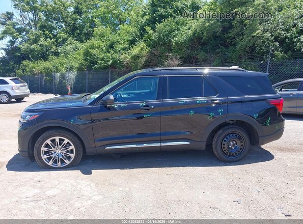 1FMUK8DH3SGA96285 2025 FORD EXPLORER Black სალონის 360-გრადუსიანი ხედი