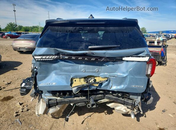 1FMUK8DH3TGA26044 2026 FORD EXPLORER Blue Вид ззаду