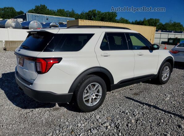 1FMUK8DH7TGA32039 2026 FORD EXPLORER White უკანა მარჯვენა