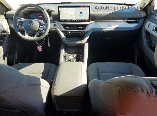 1FMUK8DH7TGA32039 2026 FORD EXPLORER White წინა პანელის ხედი