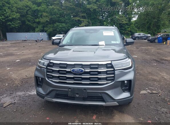 1FMUK8DH9SGC69615 2025 FORD EXPLORER Gray Սարքավորումների վահանակի տեսք