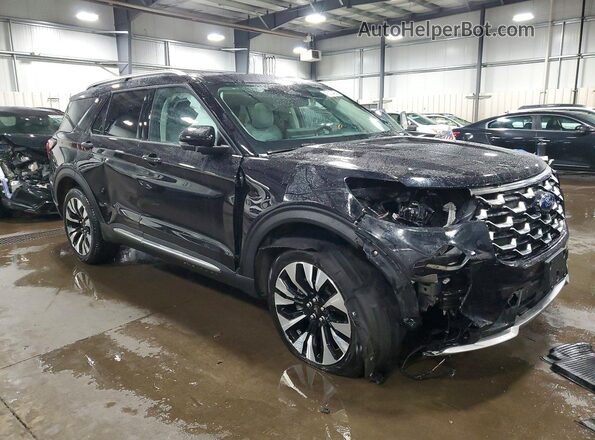 1FMUK8HH3SGC04155 2025 FORD EXPLORER Black Delantero derecho