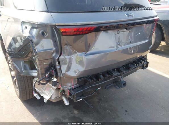 1FMUK8KH0SGC98682 2025 FORD EXPLORER Серый Вид спереди