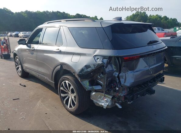 1FMUK8KH0SGC98682 2025 FORD EXPLORER Серый Задняя левая четверть