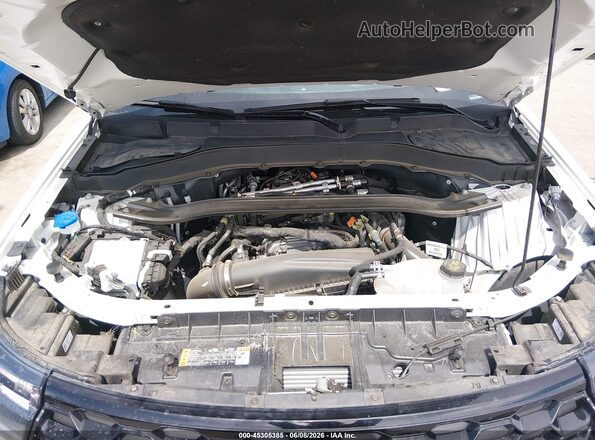 1FMUK8KH2SGA60008 2025 FORD EXPLORER White Вид ззаду