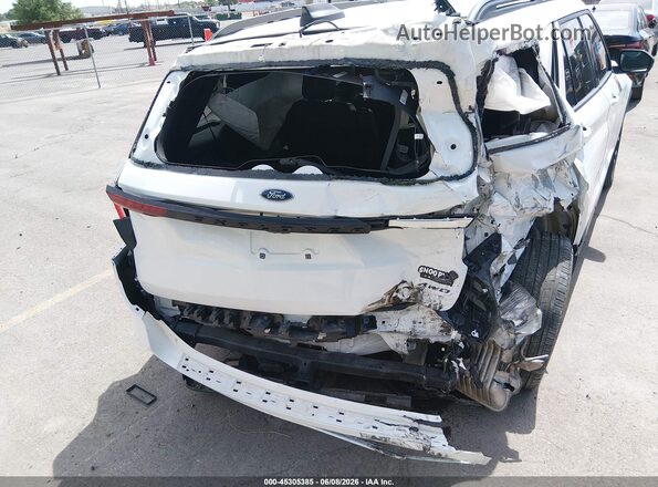 1FMUK8KH2SGA60008 2025 FORD EXPLORER White Вид спереду