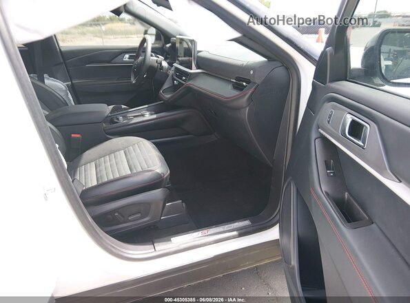 1FMUK8KH2SGA60008 2025 FORD EXPLORER White Вид салону спереду