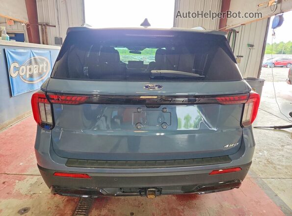 1FMUK8KH2SGC27242 2025 FORD EXPLORER Угольный Вид сзади