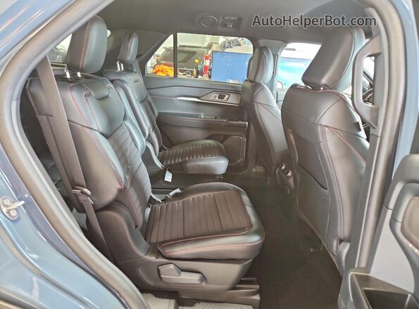 1FMUK8KH2SGC27242 2025 FORD EXPLORER Угольный Вид задней части салона