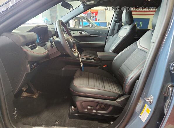 1FMUK8KH2SGC27242 2025 FORD EXPLORER Угольный Вид салона спереди