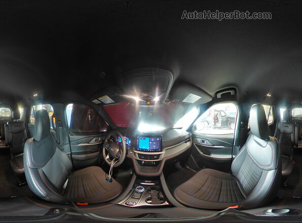 1FMUK8KH2SGC27242 2025 FORD EXPLORER Угольный Панорамный вид салона 360°