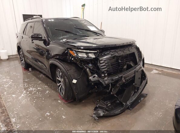 1FMUK8KH7SGA43253 2025 FORD EXPLORER Черный Вид спереди