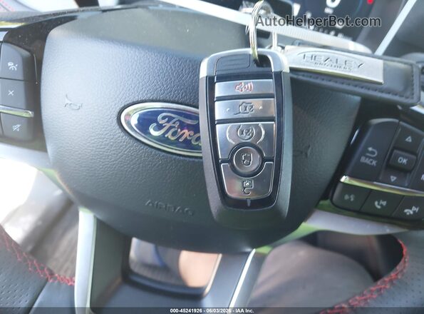 1FMUK8KH7SGC82771 2025 FORD EXPLORER White წინა პანელის ხედი