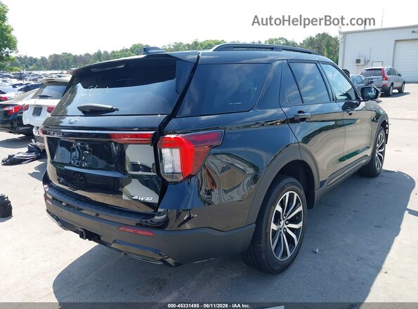 1FMUK8KH8TGA00915 2026 FORD EXPLORER Черный Задняя правая четверть