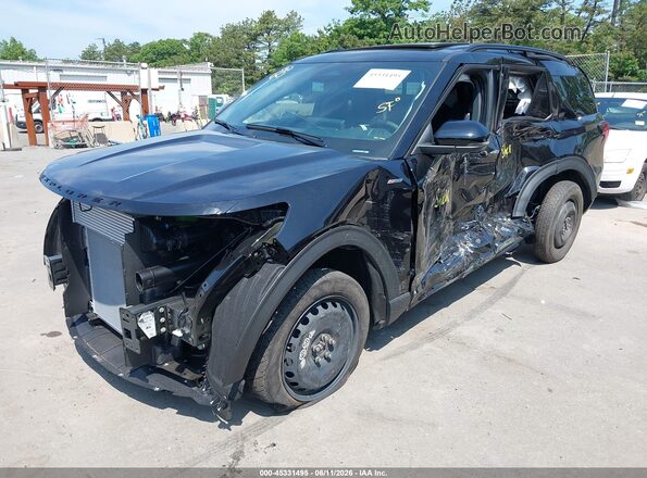 1FMUK8KH8TGA00915 2026 FORD EXPLORER Черный Передняя левая четверть