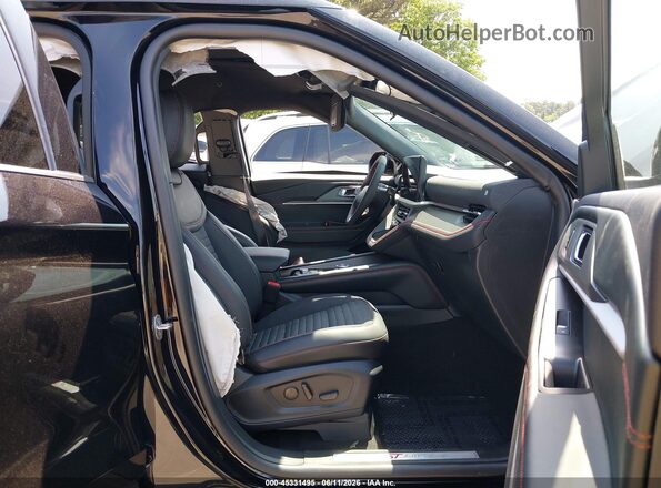 1FMUK8KH8TGA00915 2026 FORD EXPLORER Черный Вид салона спереди