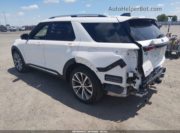 1FMWK7HC2SGA77616 2025 FORD EXPLORER White Trasero izquierdo