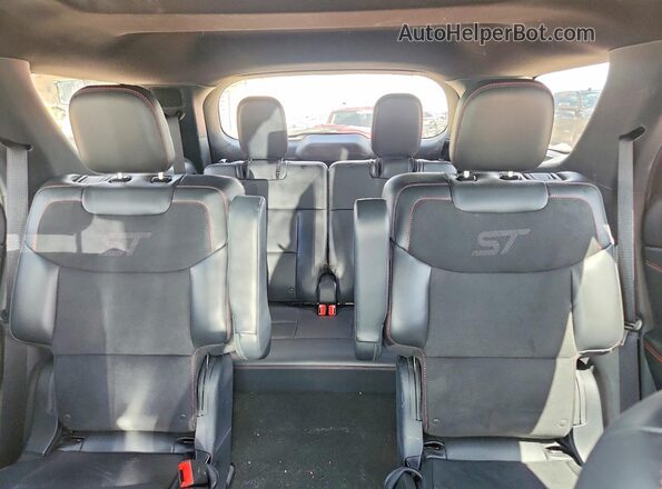 1FMWK8GC0SGA05613 2025 FORD EXPLORER Black Vista de los asientos traseros