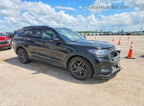 1FMWK8GC0SGA05613 2025 FORD EXPLORER Black Delantero derecho