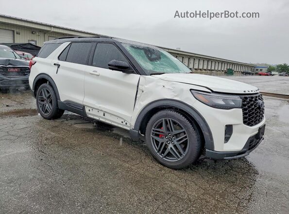1FMWK8GC0SGB34368 2025 FORD EXPLORER White Передня права чверть