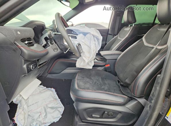 1FMWK8GC2SGA30416 2025 FORD EXPLORER Black Front interior view