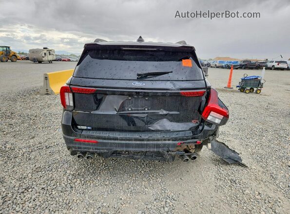 1FMWK8GC2SGA30416 2025 FORD EXPLORER Black Rear view
