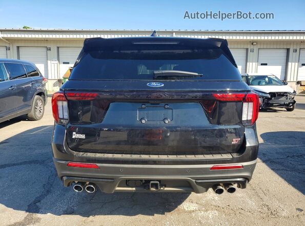 1FMWK8GC3SGC94261 2025 FORD EXPLORER Черный Вид сзади
