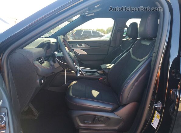 1FMWK8GC3SGC94261 2025 FORD EXPLORER Черный Вид салона спереди