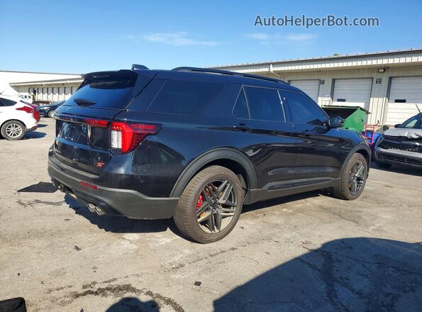 1FMWK8GC3SGC94261 2025 FORD EXPLORER Черный Задняя правая четверть